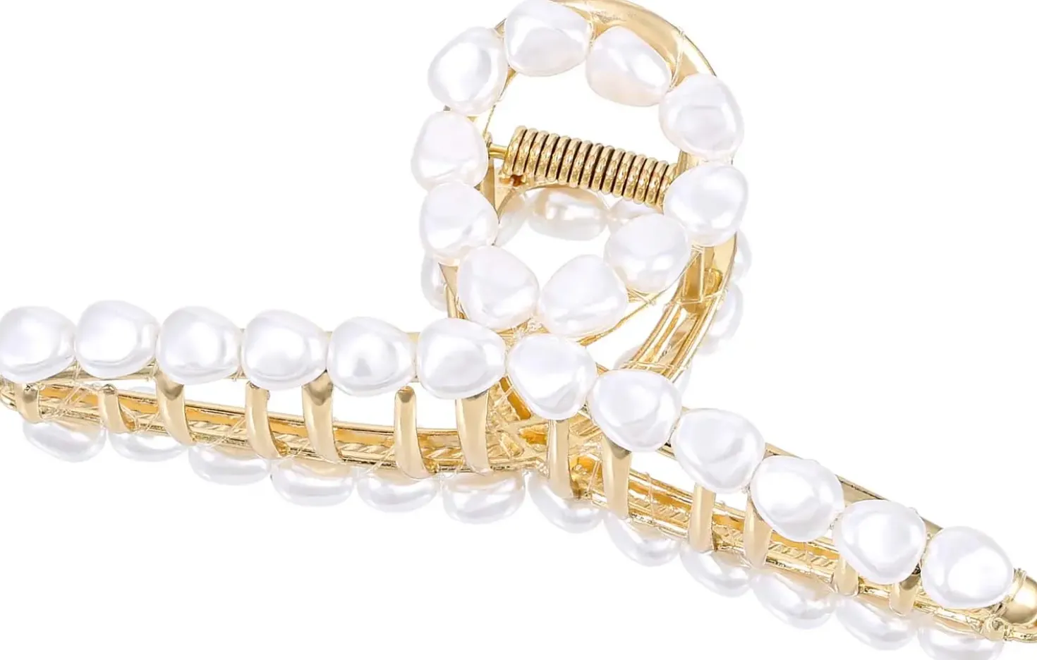 Haarklammer - Glossy Pearls
