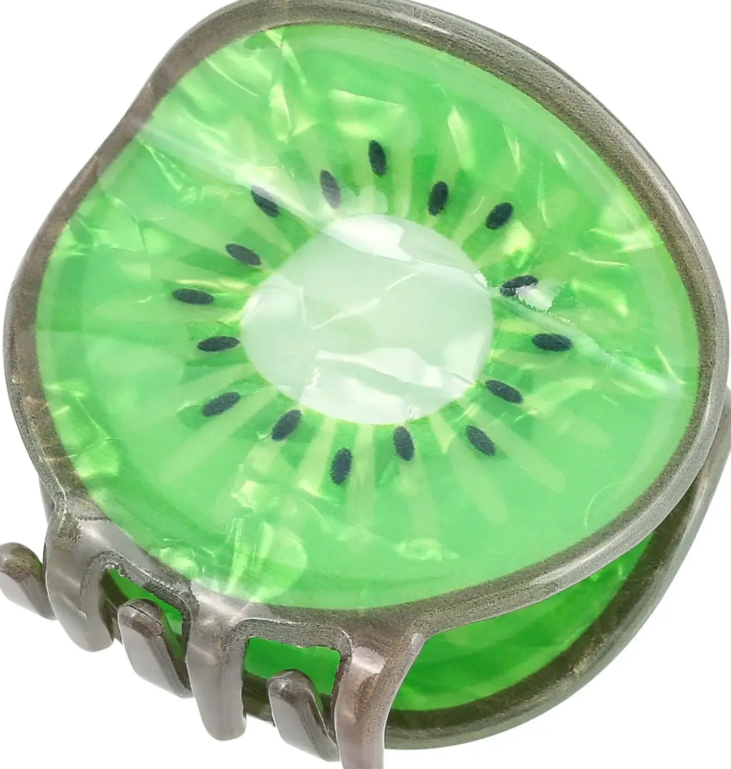 Haarklammer - Green Kiwi