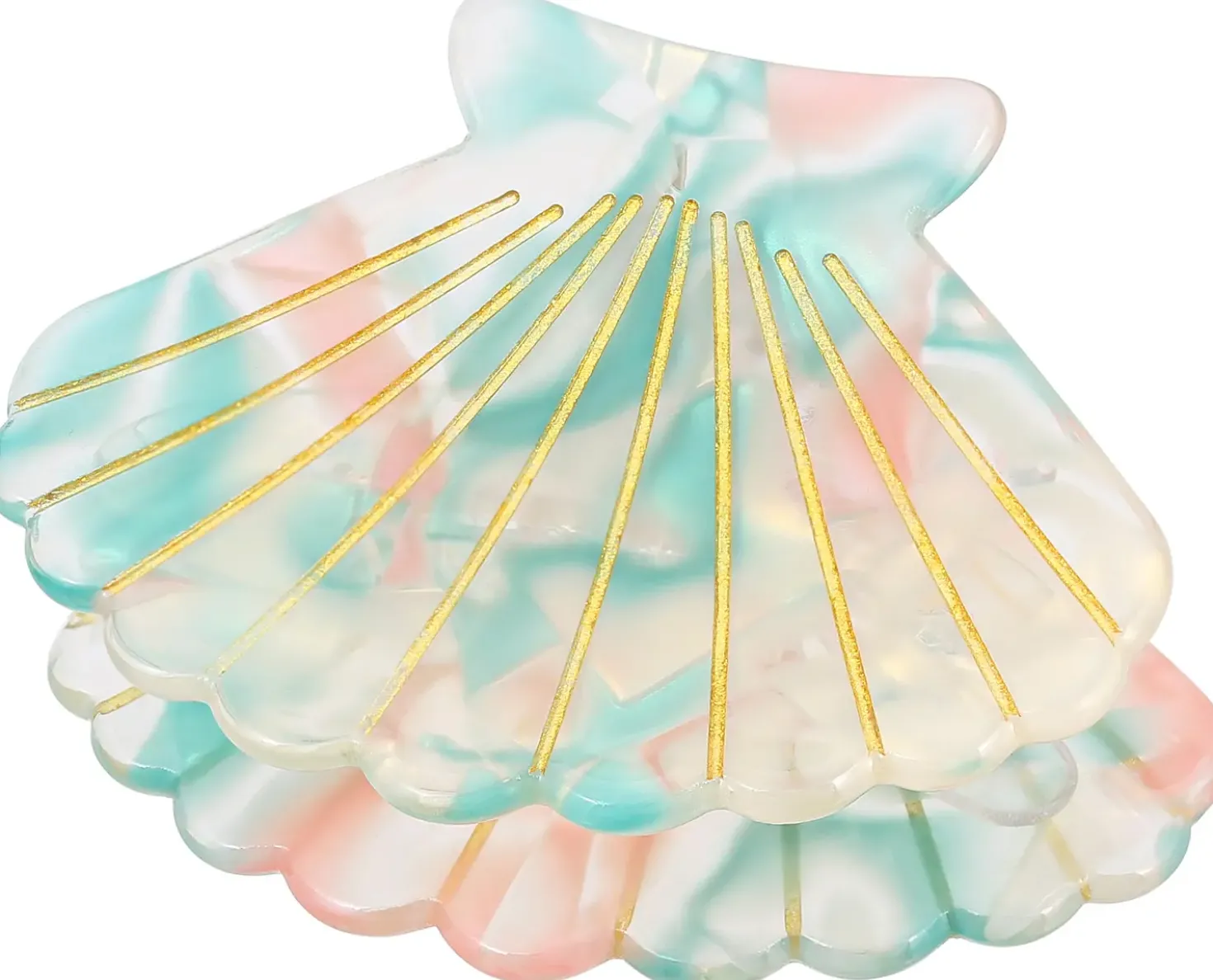 Haarklammer - Pearly Shell