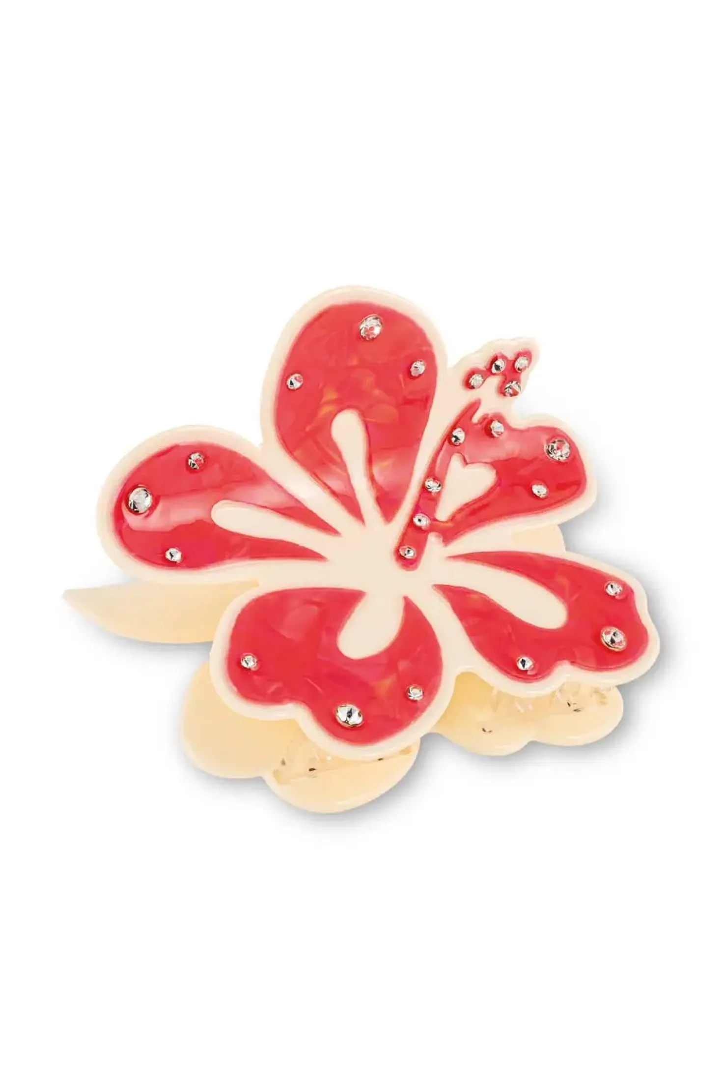 Haarklammer - Ruby Flower