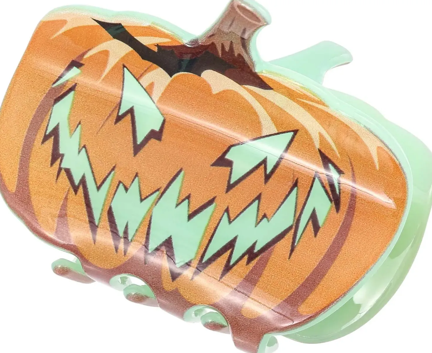 Haarklammer - Scary Pumpkin