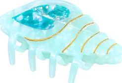 Haarklammer - Turquoise Shell