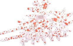 Haarklammer - White Coral
