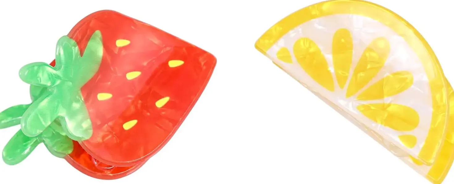 Haarklammer-Set - Delicious Fruit