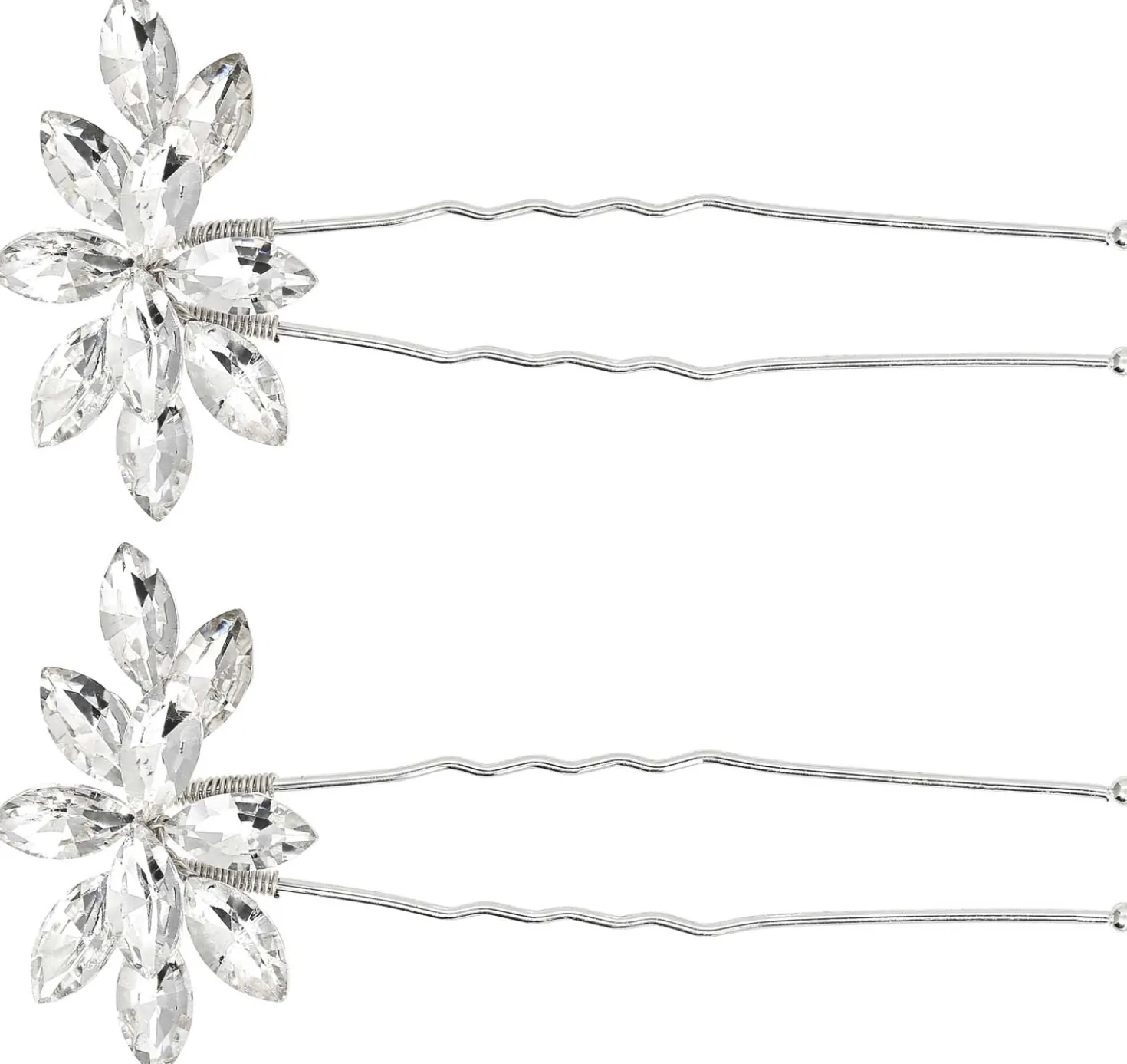Haarnadel - Sparkling Silver