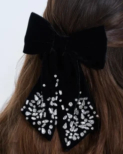 Haarspange - Black Sparkle