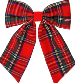 Haarspange - Checkered Red