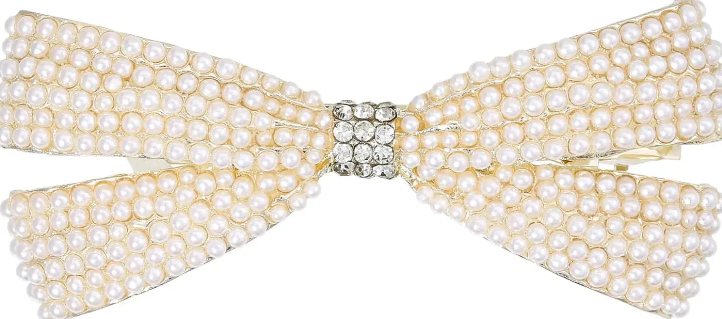 Haarspange - Pearly Bow