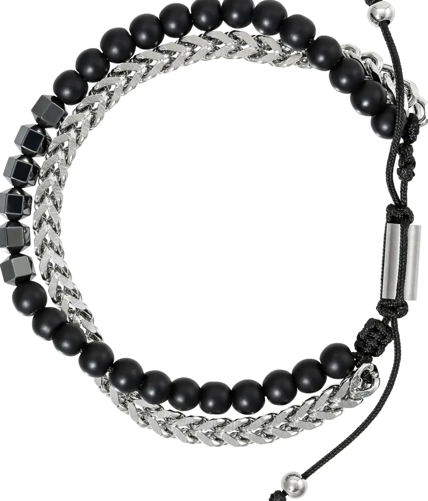 Herren Armband - Black Haematite