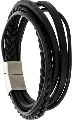 Herren Armband - Black Steel