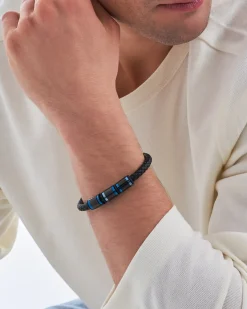 Herren Armband - Blue Details