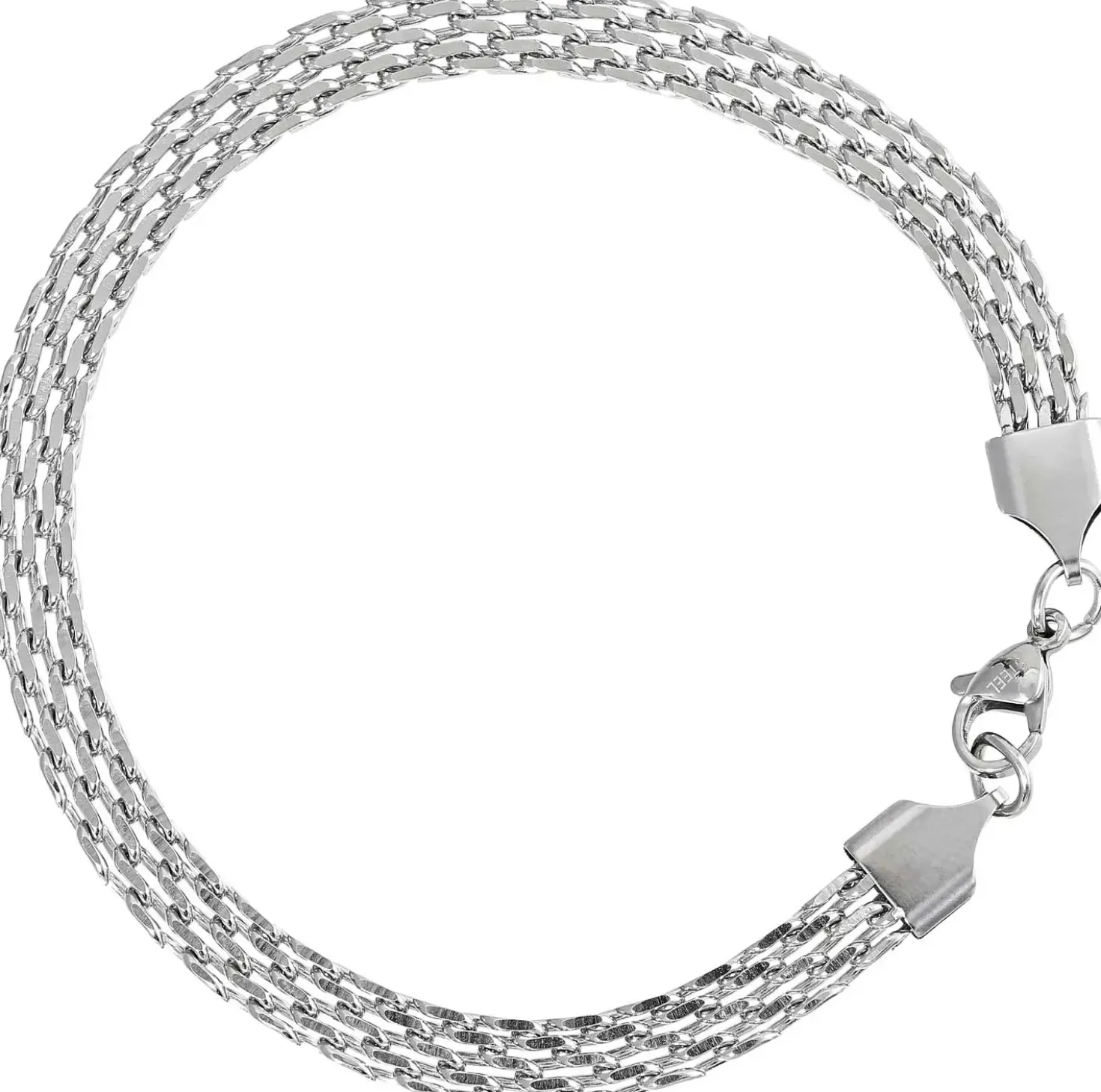 Herren Armband - Silver Mesh