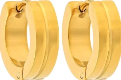 Herren Creolen - Golden Mini