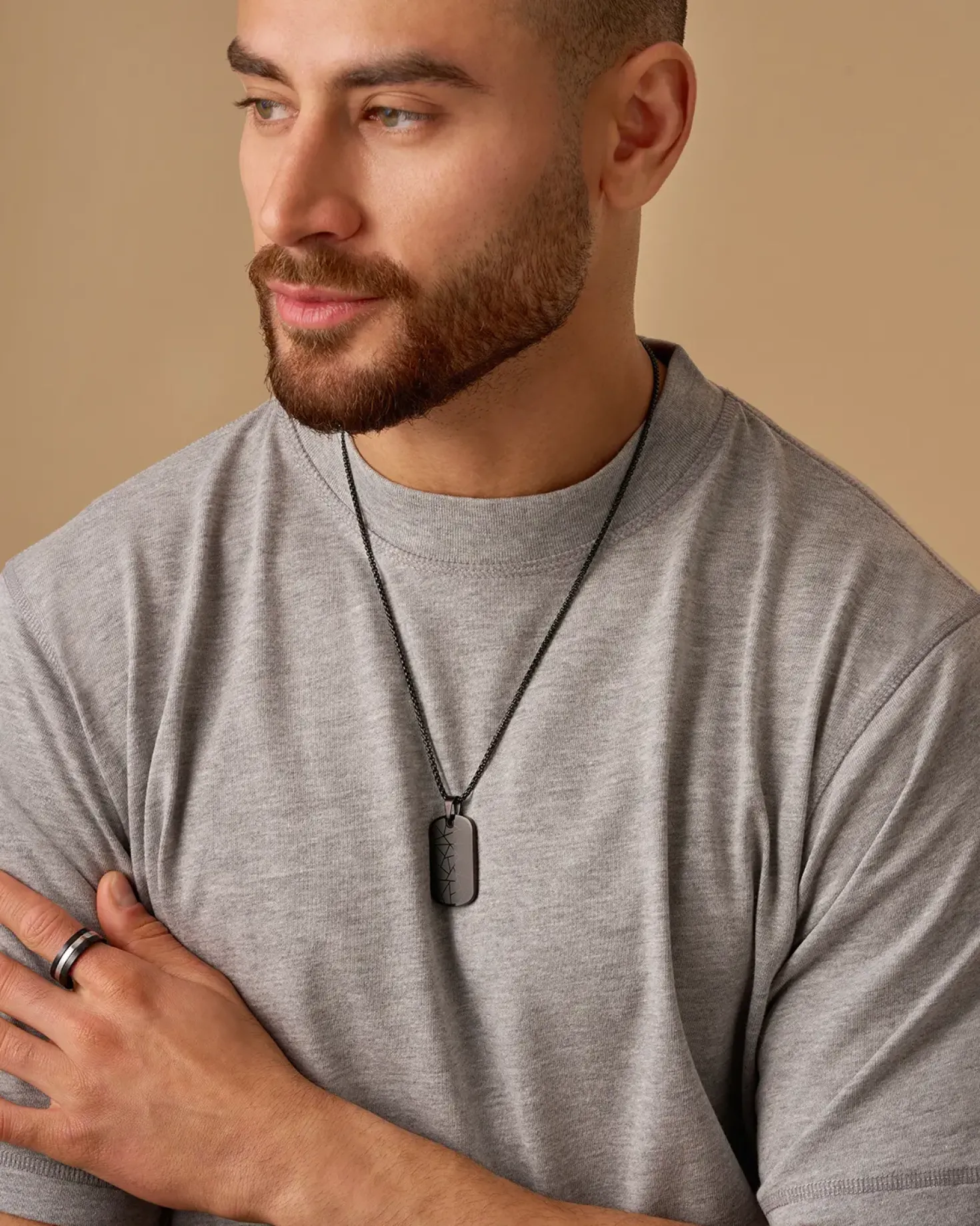 Herren Kette - Black Design