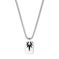 Herren Kette - Black Starburst