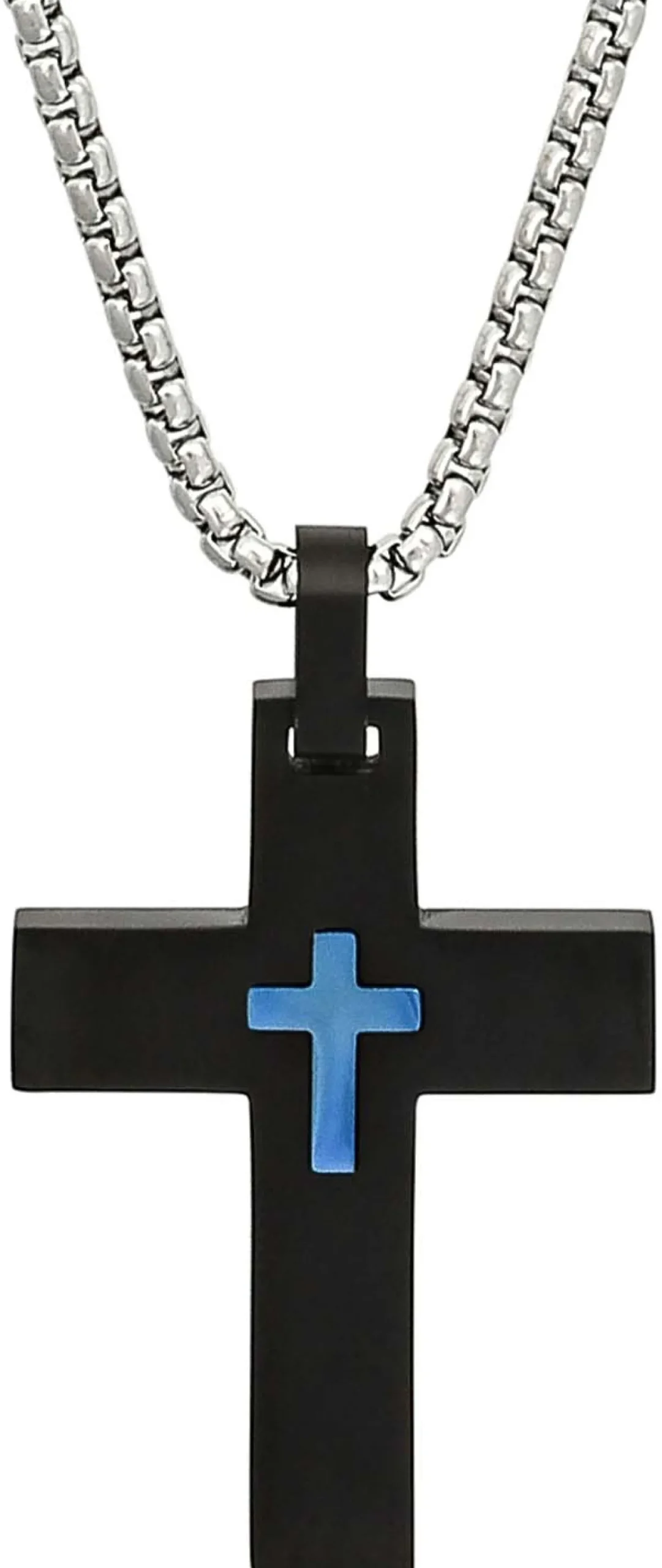 Herren Kette - Blue Cross