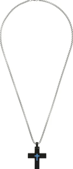 Herren Kette - Blue Cross