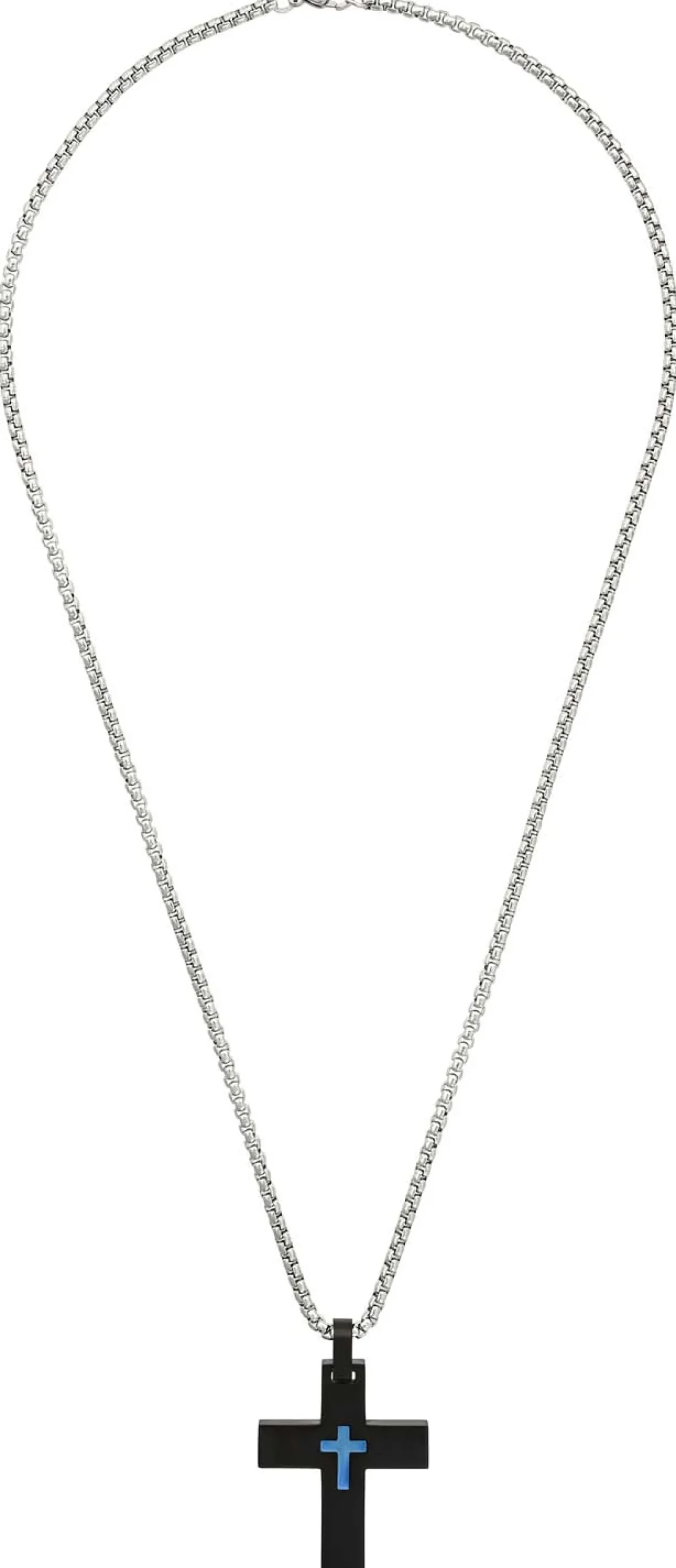Herren Kette - Blue Cross