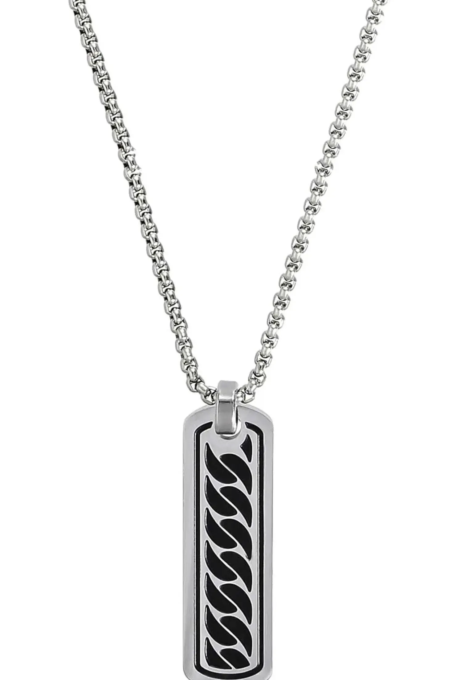Herren Kette - Casual Silver