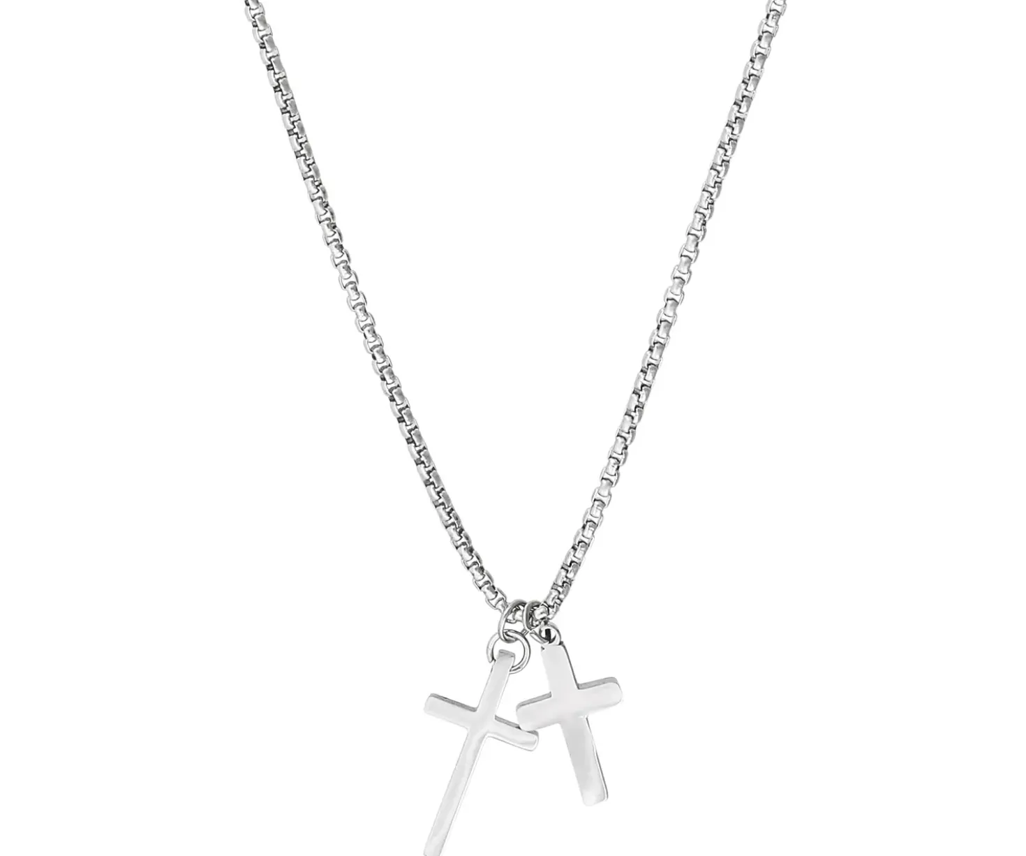 Herren Kette - Glittering Cross