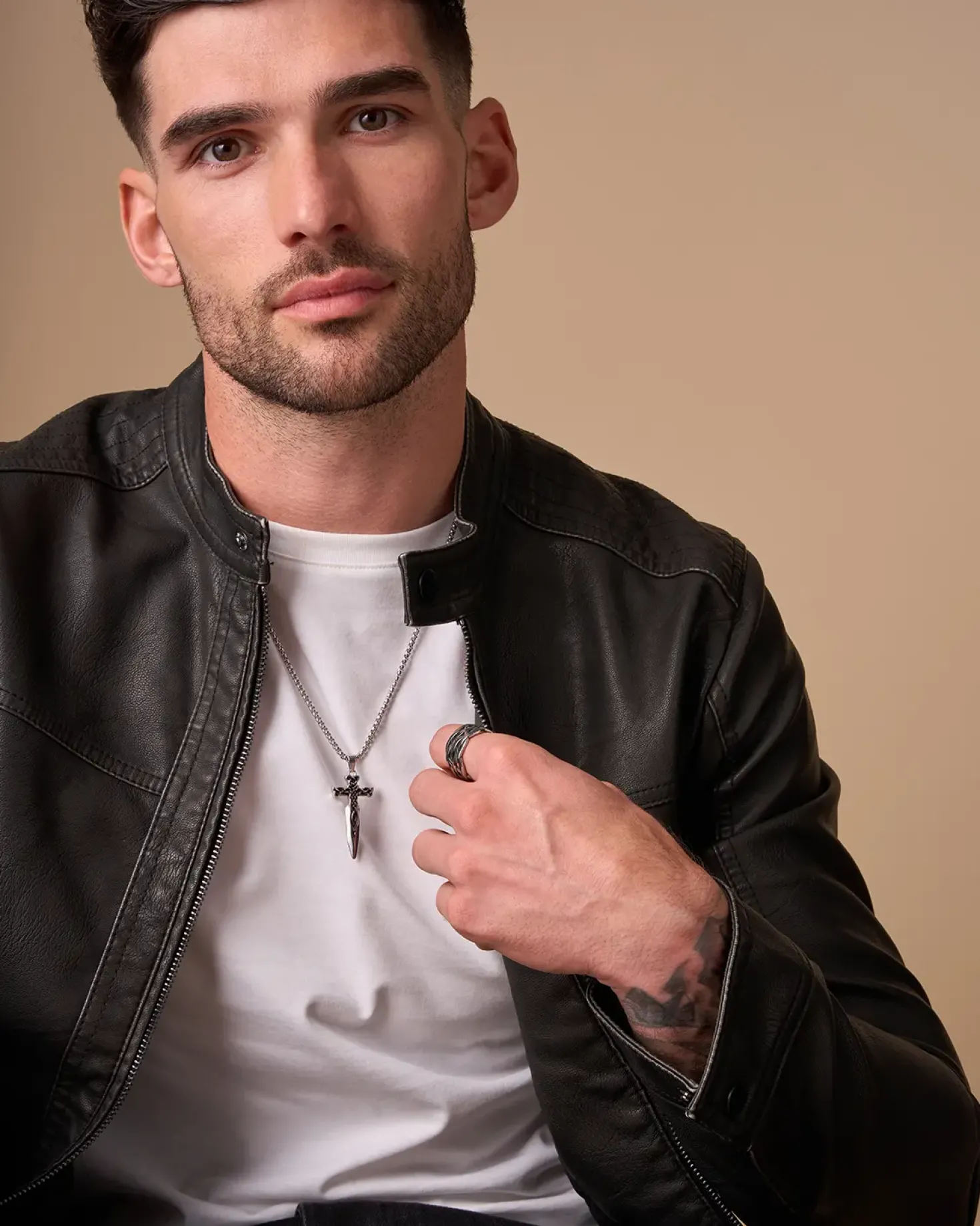 Herren Kette - Hard Cross