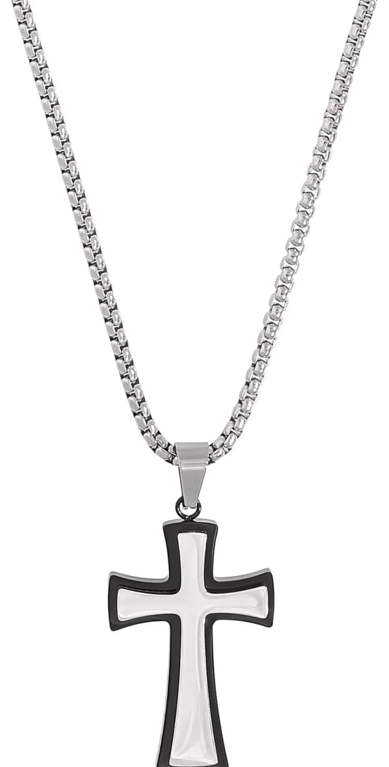 Herren Kette - Shiny Cross