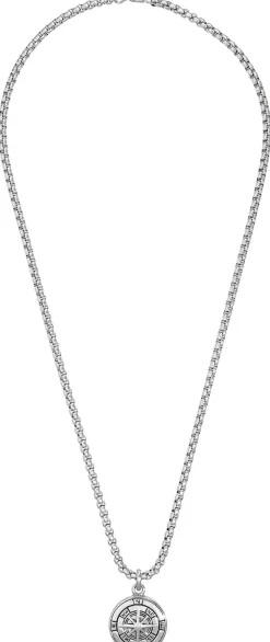 Herren Kette - Silver Compass