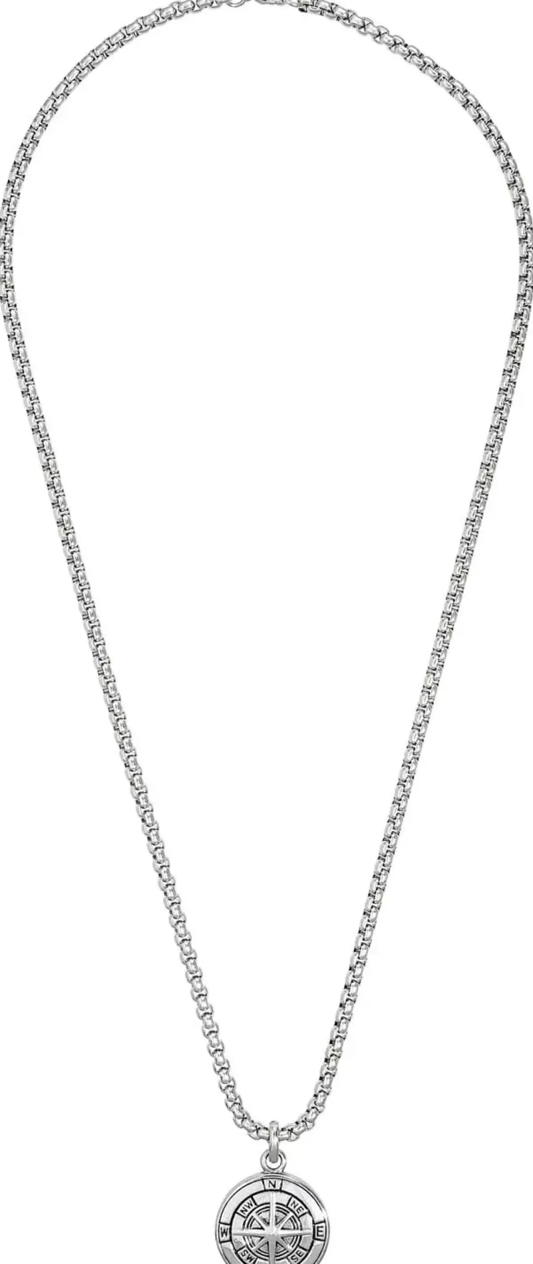 Herren Kette - Silver Compass