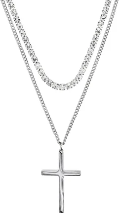 Herren Layering Kette - Classic Cross
