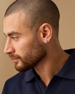 Herren Ohrstecker - Zirconia Shapes