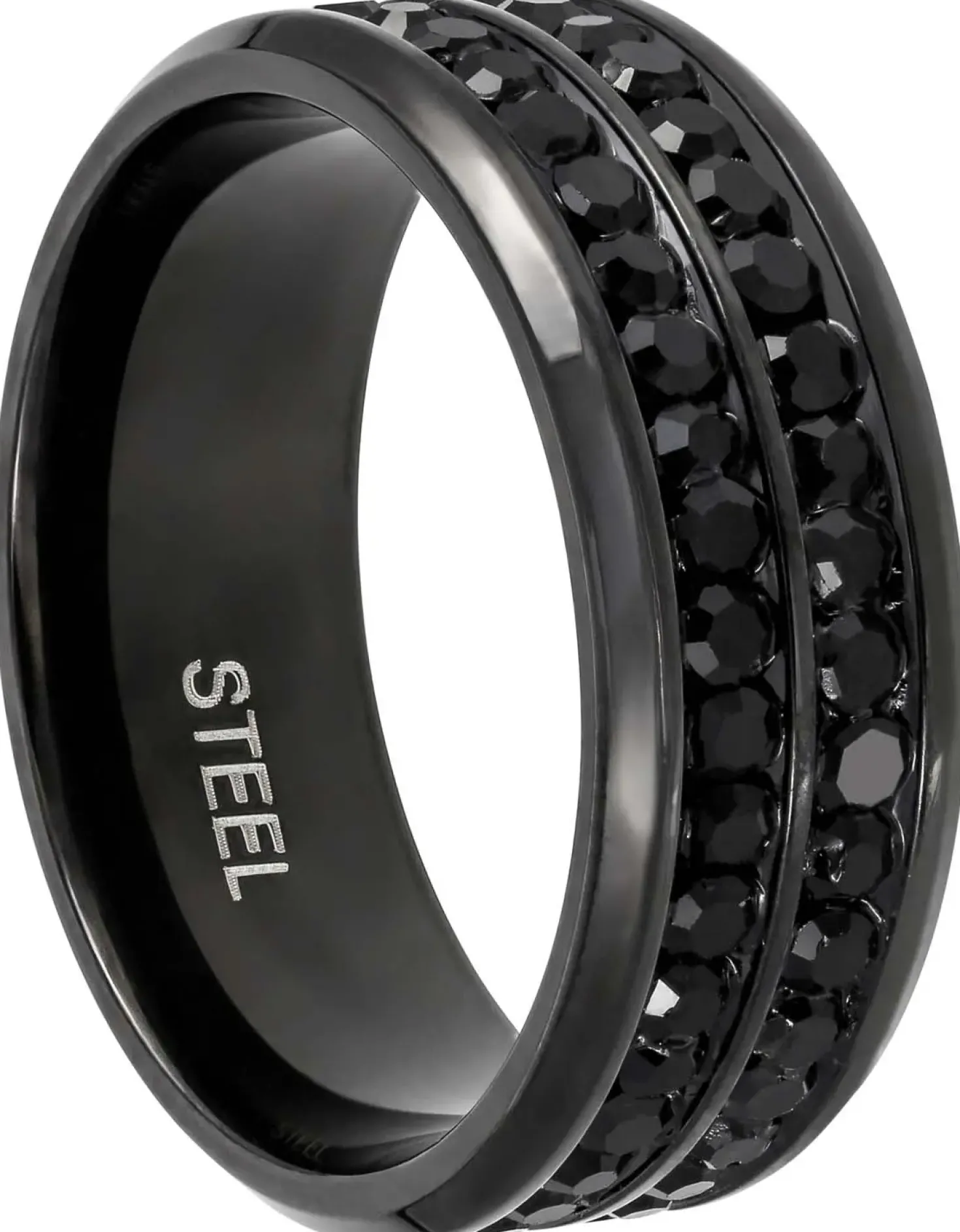 Herren Ring - Dark Sparkle