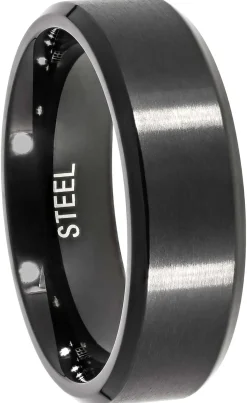Herren Ring - Simply Black