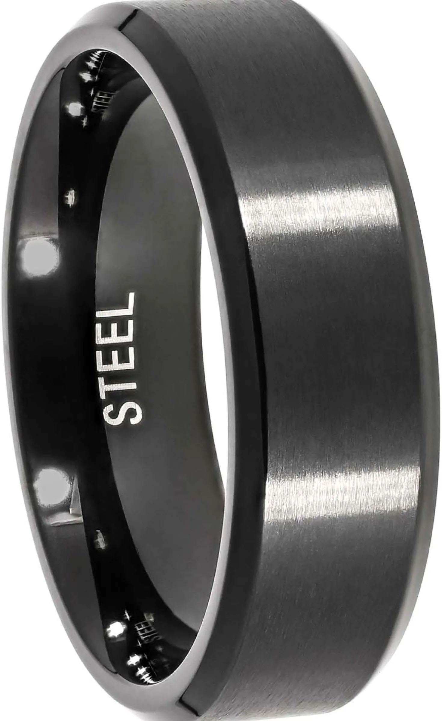 Herren Ring - Simply Black