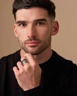 Herren Ring-Set - Silver Danger