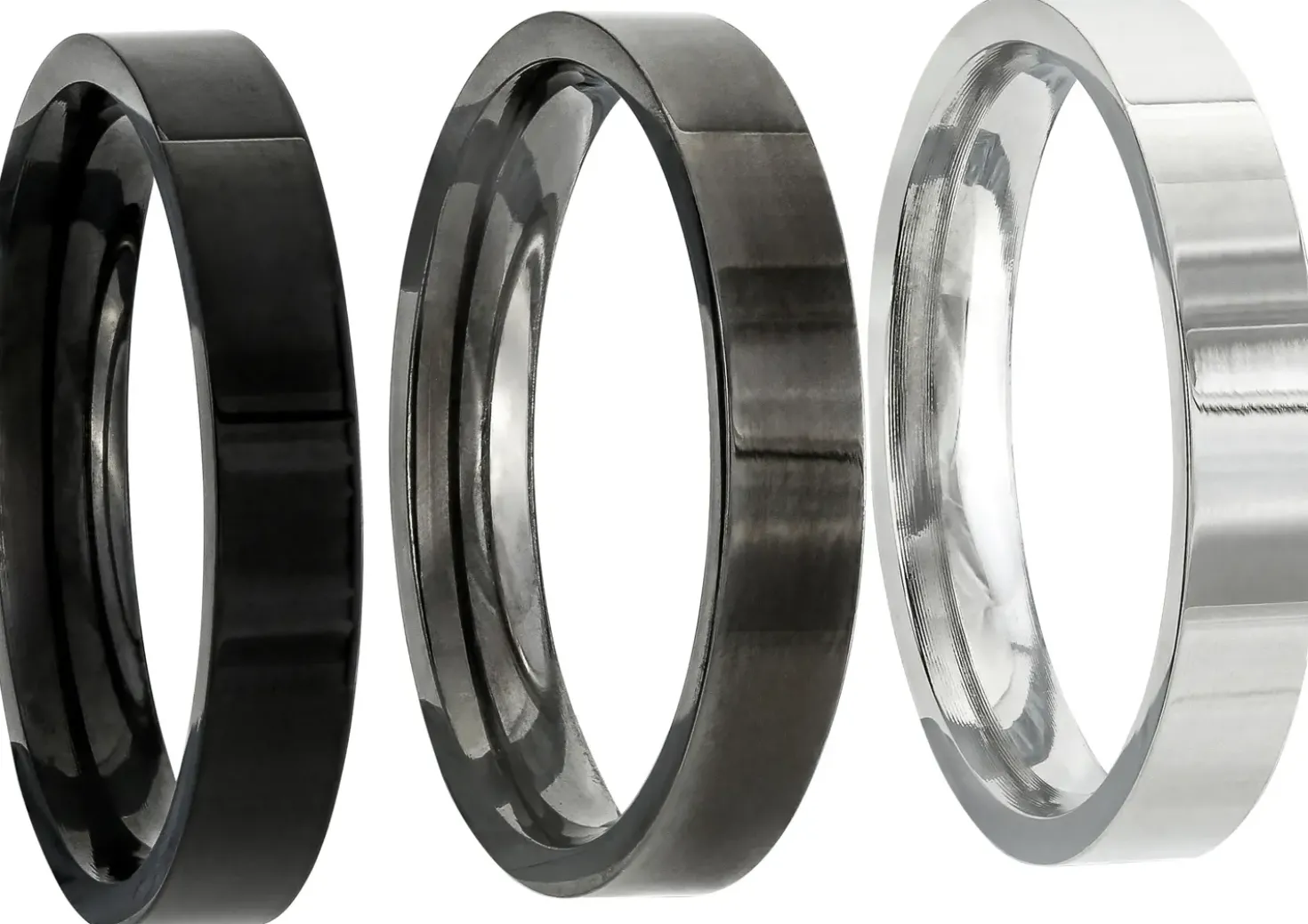 Herren Ring-Set - Silver Shadow