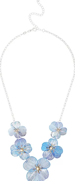 Kette - Blue Blossoms