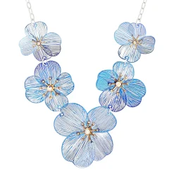 Kette - Blue Blossoms