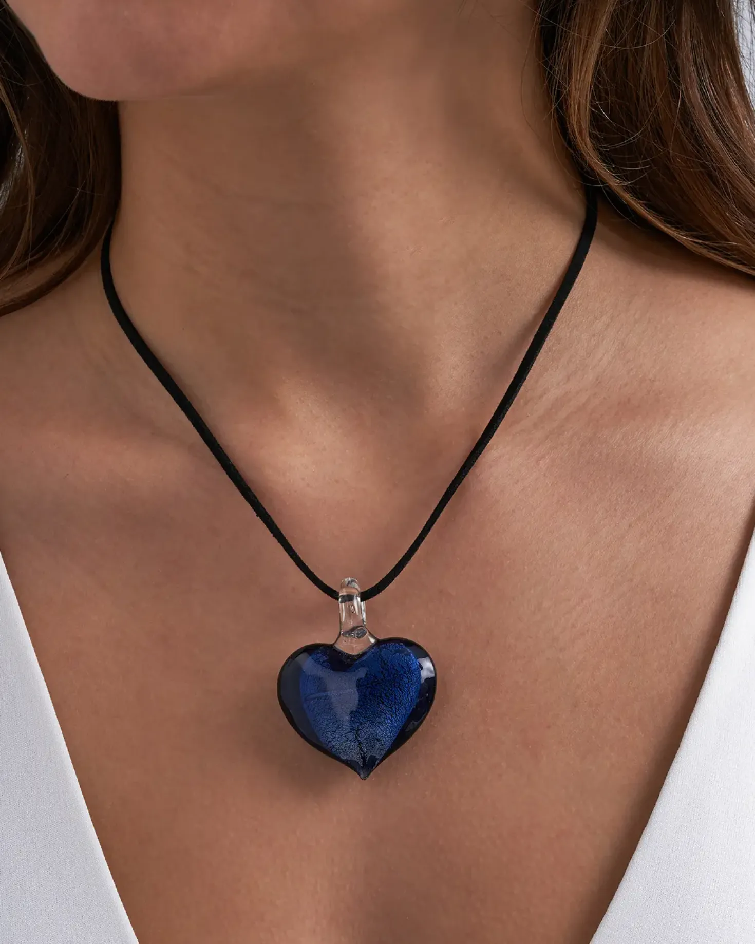Kette - Blue Glass