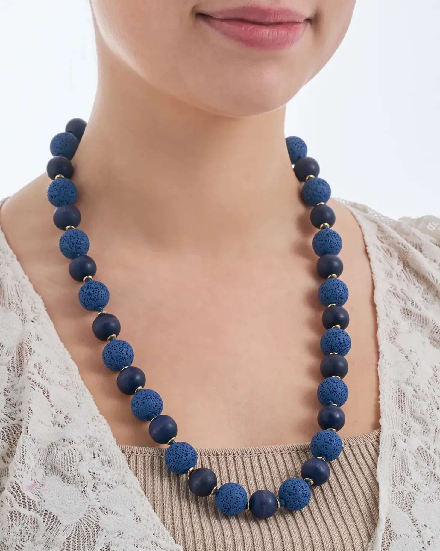 Kette - Blue Lava