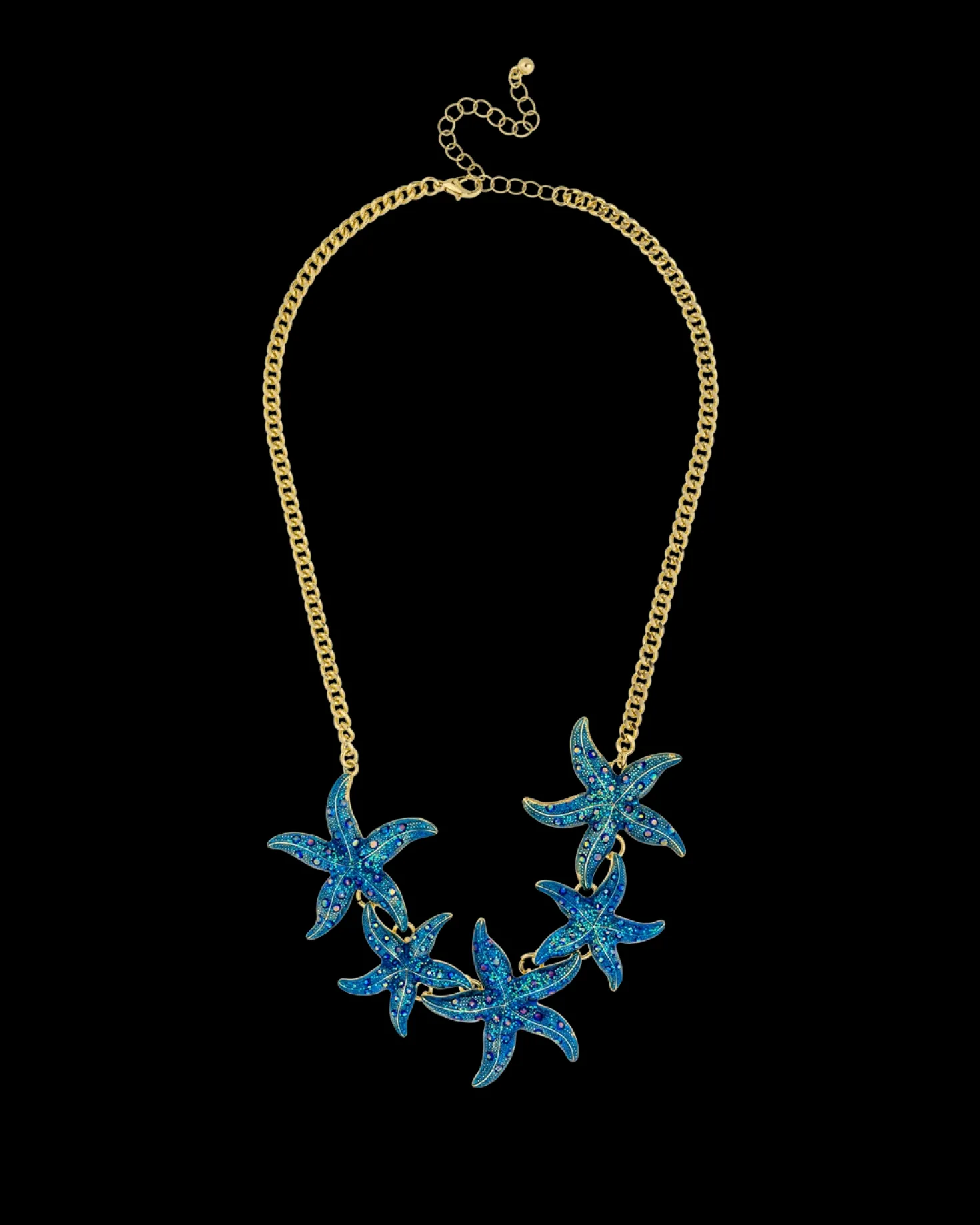 Kette - Blue Stars