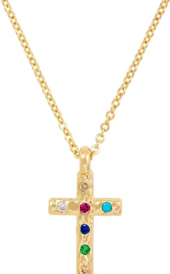 Kette - Colorful Cross