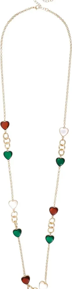 Kette - Emerald Hearts