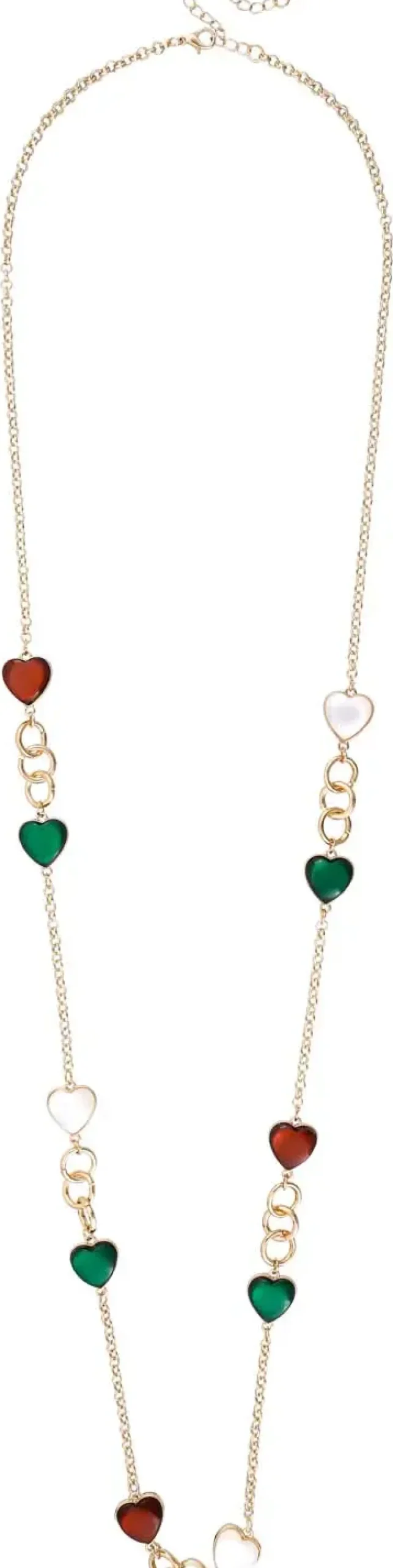Kette - Emerald Hearts
