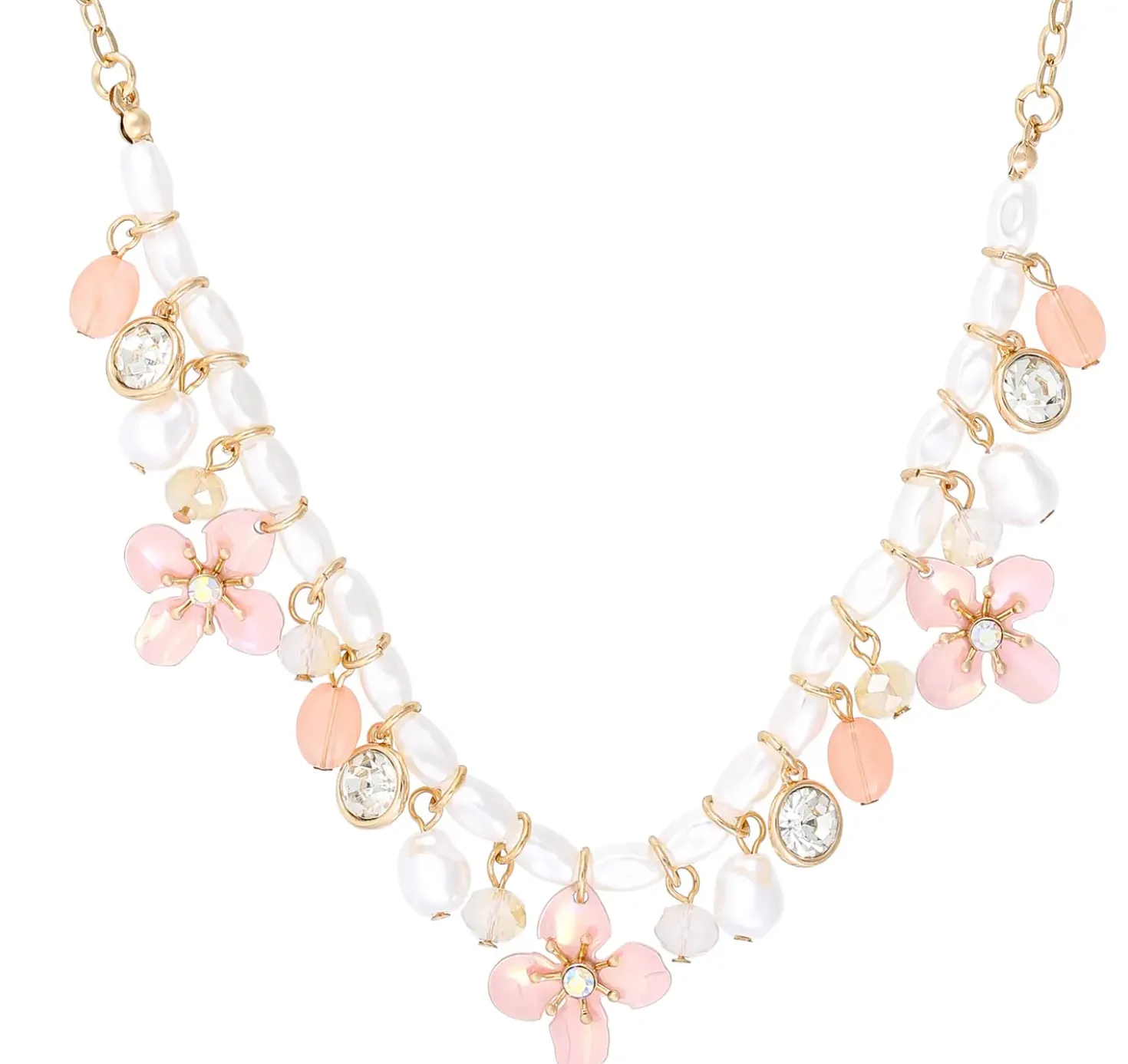 Kette - Floral Rose