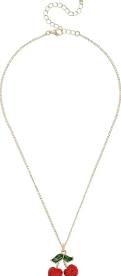 Kette - Glitter Cherry