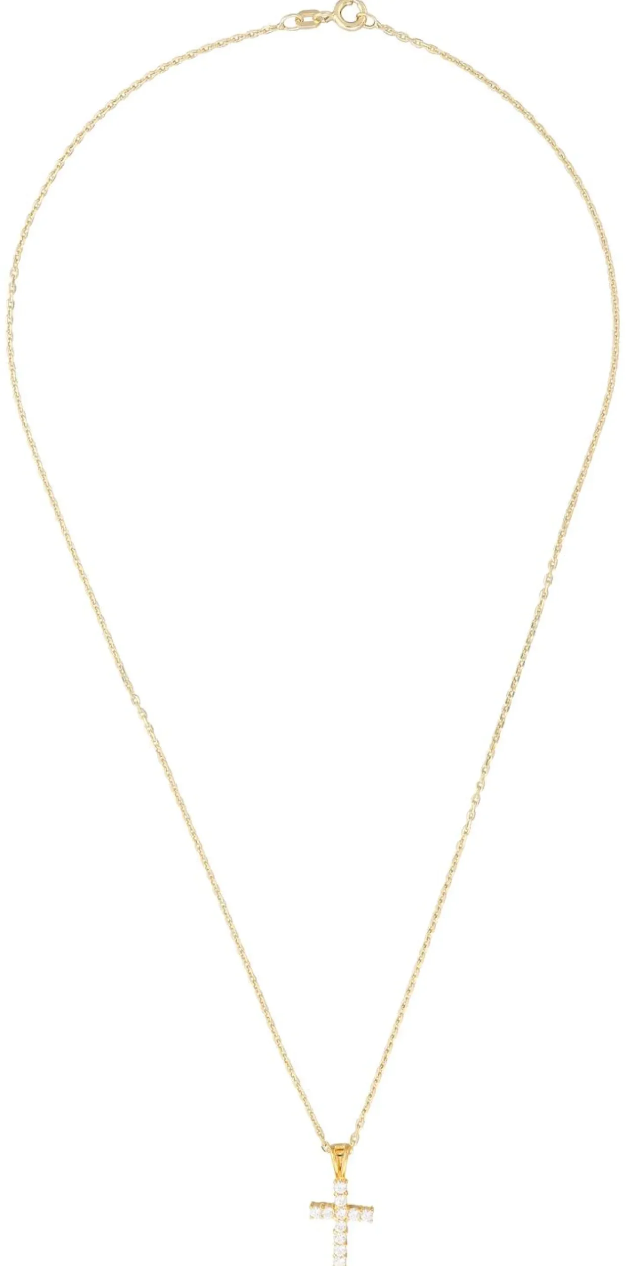 Kette - Golden Cross