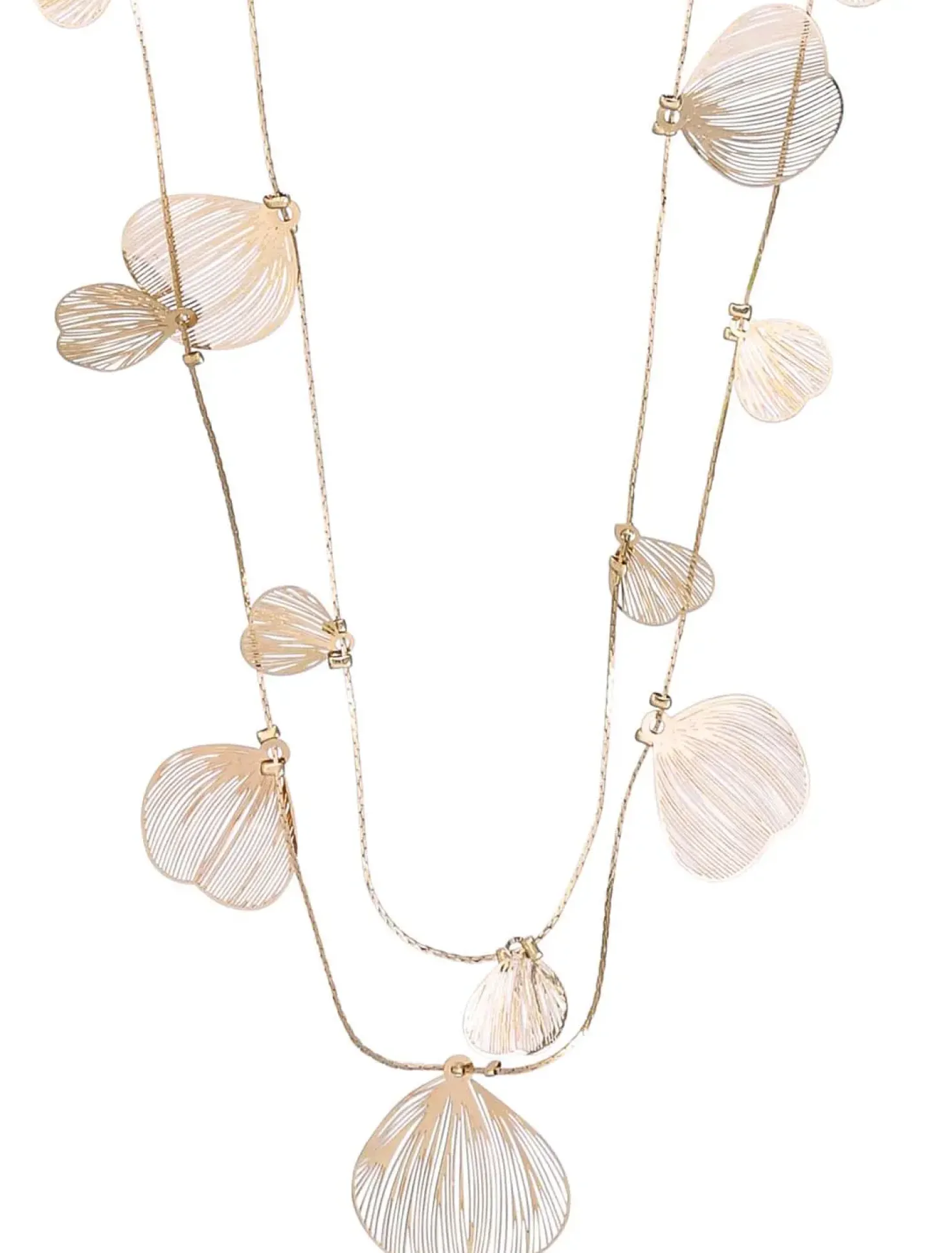 Kette - Golden Petals