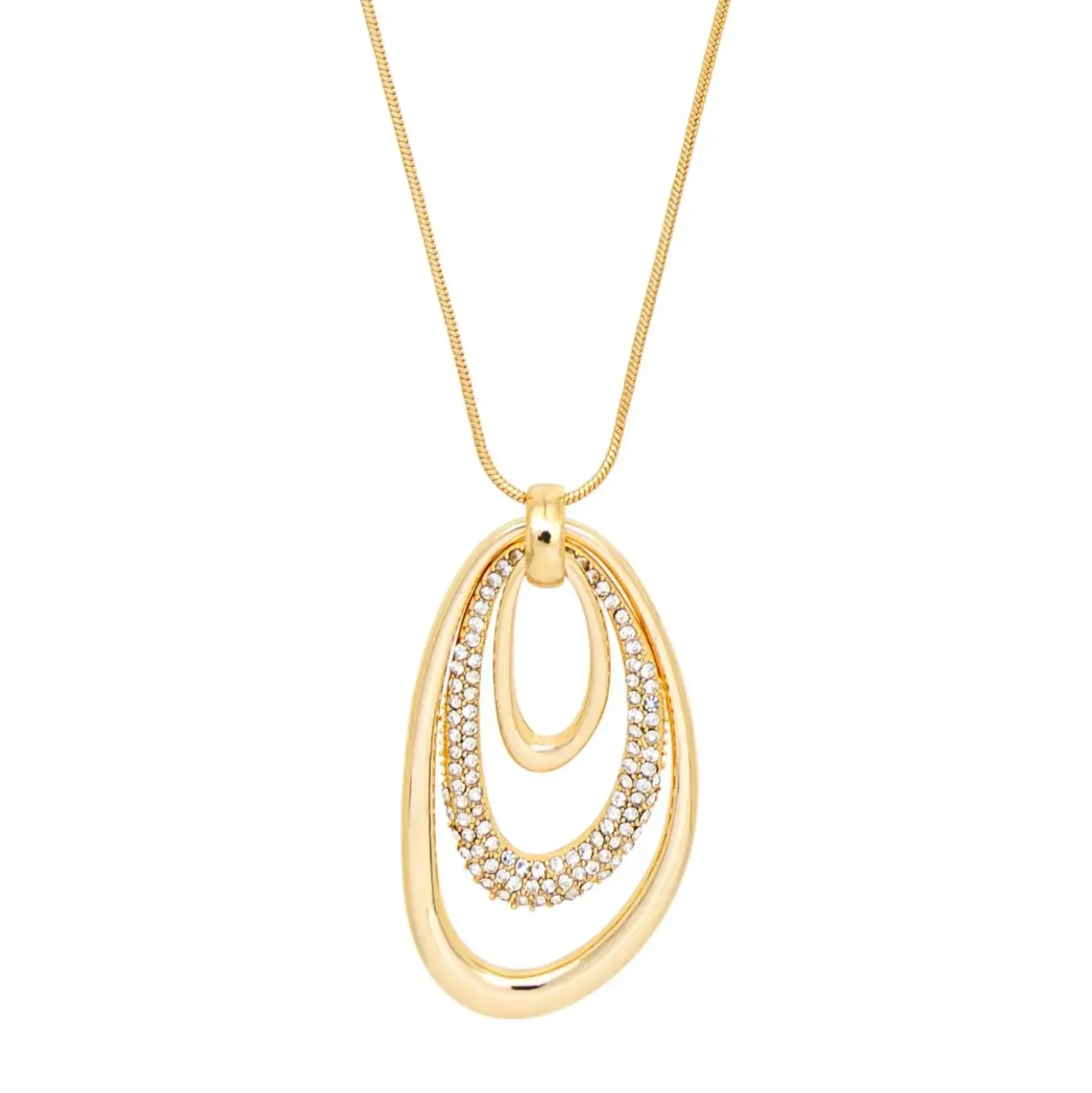 Kette - Oval Glamour