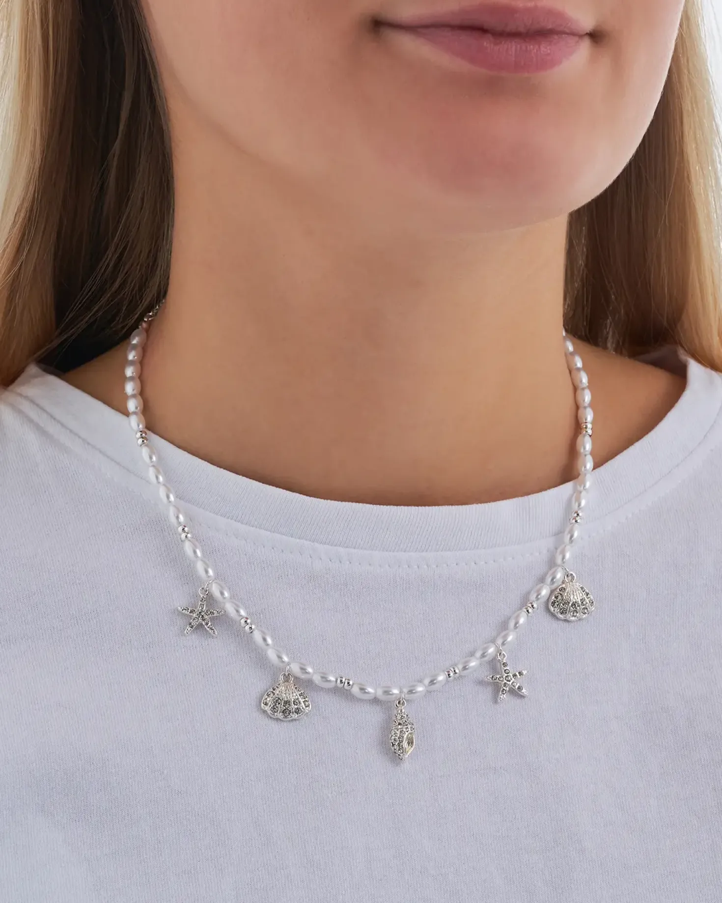 Kette - Pearl Shells