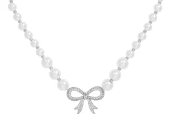 Kette - Pearly Bow